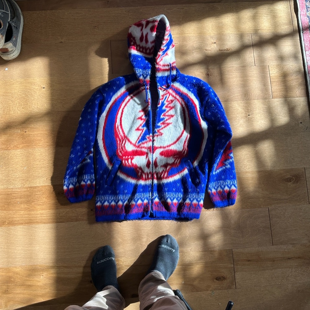 Grateful Dead Alpaca wool Hoodie
